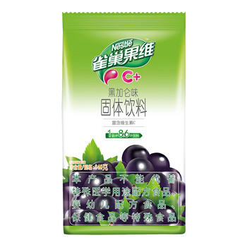 雀巢（Nestle）果维C+橙汁味840g/袋 富含维C 低脂果珍冲饮果汁粉 商品图2