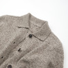 ROMI STUDIO“老钱腔调”丝光羊毛混纺牛角扣开襟毛衫 RWCWSG7200 商品缩略图5