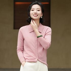 西子/【孟菲斯】超细48支德国扬子纱美利奴羊毛polo针织衫/MSHY0154