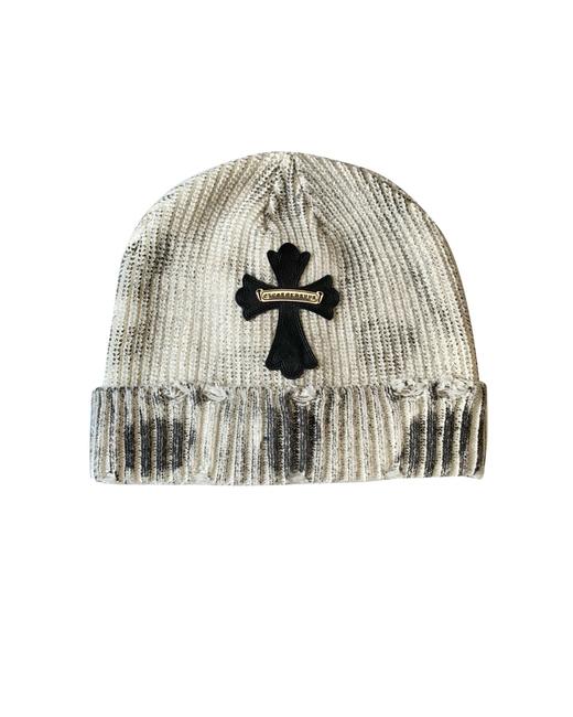 中性款做旧破损针织帽zh009 商品图0