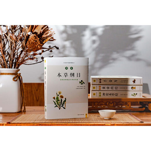 【原文白话文对照 手绘插画】图解本草纲目 养生经典 收藏馈赠佳品 D不参与折扣和优惠 商品图1