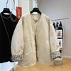 丁摩 高级感复古别致独特超好看棉服女秋冬慵懒休闲棉衣外套5ZF-8894 商品缩略图0