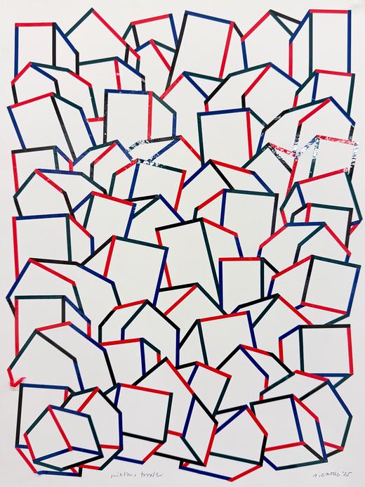 Niklaus Troxler 手稿原作｜Switzerland｜40 x 30 cm｜2025 商品图5