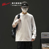 回力德绒打底衫男秋冬新款加绒保暖内搭半高领潮流白色长袖上衣 商品缩略图0