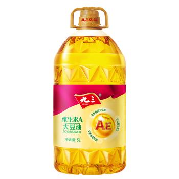 九三 非转基因  维生素A 大豆油 一级 5L /粮油调味 /食用油 /大豆油 商品图3