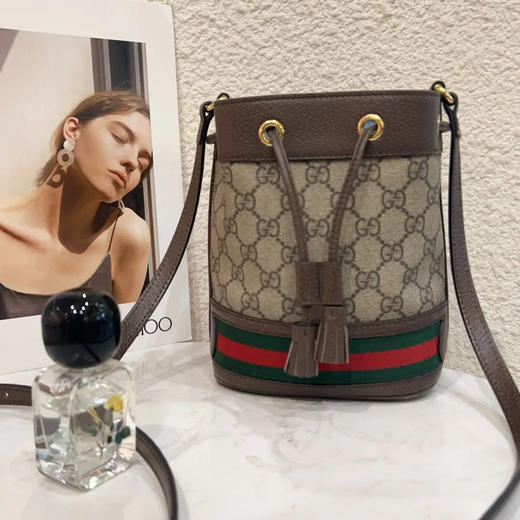 GUCCI 老花 ophidia 水桶包 商品图0