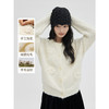 HeyDress手工钩花拉毛宽松开衫 商品缩略图0