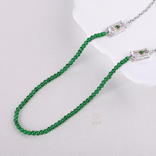 【青春】时尚翡翠米珠项链-XL12407078 商品图4