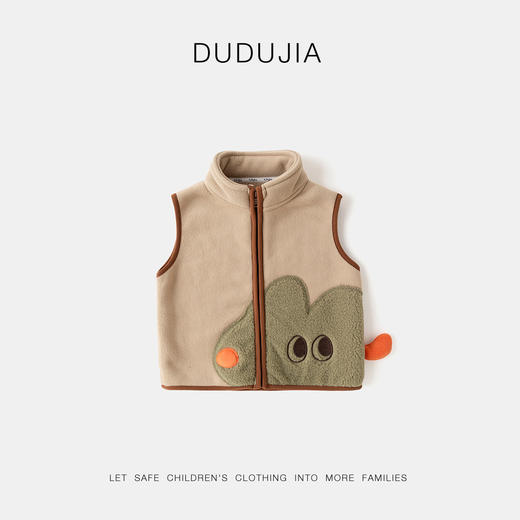 嘟嘟家宝宝马甲秋季儿童坎肩男童背心女童小马夹童装秋冬衣服上衣 商品图2