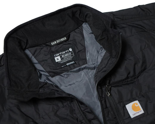 原单正品 Carhartt 美版 卡哈特冬季超轻保暖棉服 正品保真 越南拉回 这是一款轻便的保暖夹克 外壳轻便并且防水  可内搭可外穿 
黑色L-3XL 灰色XL-3XL 商品图6