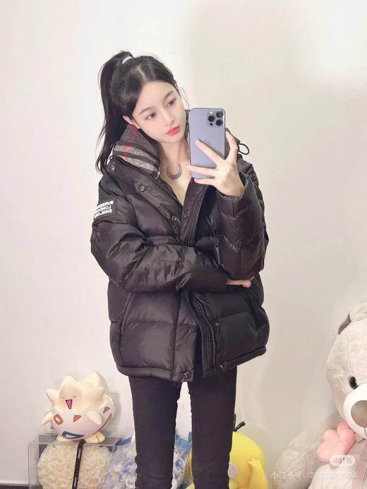 D120864秋冬新款可拆式衣袖连帽羽绒服周冬雨同款 商品图7