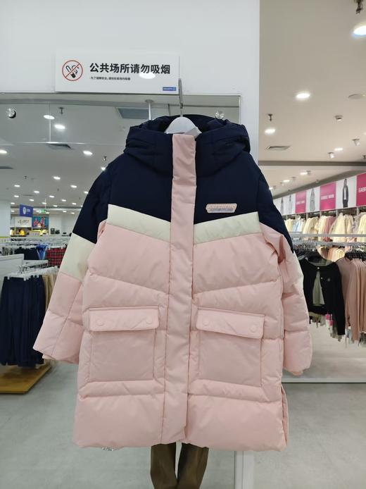 斯凯奇儿童 499.9元 梭织长款羽绒服 (线上线下同时在售不保证有货，活动款不退不换介意勿拍) 601478-GJ 商品图0