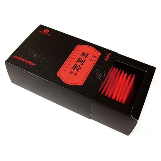 鲜阿胶凝膏 山东省级非遗阿胶制作  月经虚弱怕冷没精力 开袋即食配方干净  阿胶100g*2盒【约20块/盒】 商品图2