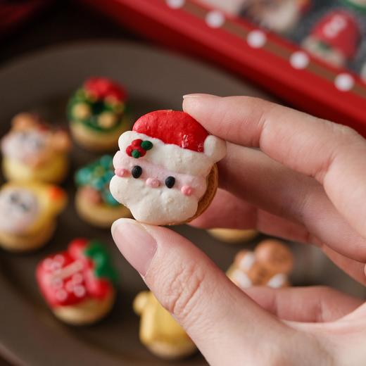 【预售23-24发货~】圣诞节·mini马卡龙礼盒（18颗装·6种口味） 商品图3