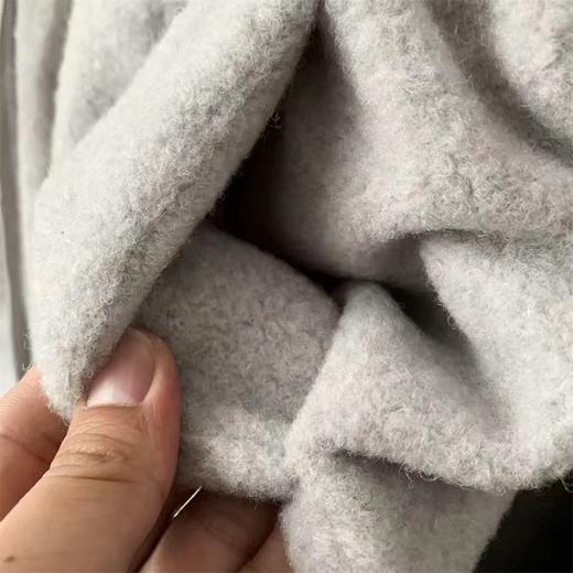 D120870松弛感直筒雨花绒加棉毛呢卫裤休闲裤 商品图14