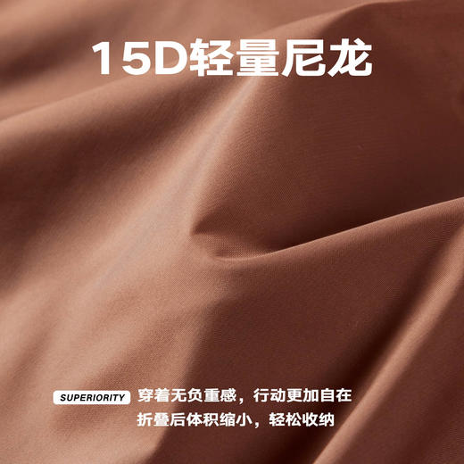 潮牌15D小泡芙羽绒服90白鸭绒防泼水立领石墨烯短款NP5ADJ18 商品图4