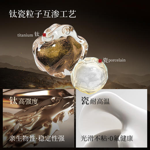 百年德国品牌 德世朗 小满系列 钛陶瓷不粘煎锅 轻盈顺手 不挑灶具 商品图2