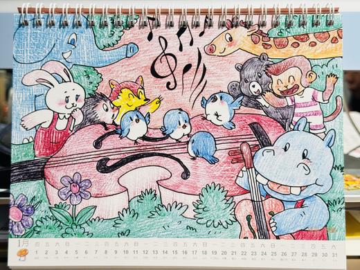 🎁【预售·12月20日起发货】2026小哆新年台历（师资班） ｜ 来自小哆的礼物 商品图1