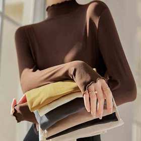  一年只敢卖一次！59.9元3件的万能打底衫来了！这一波秋冬焕新卷到源头工厂了！