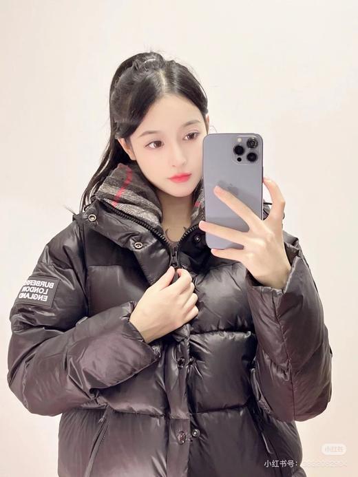 D120864秋冬新款可拆式衣袖连帽羽绒服周冬雨同款 商品图9