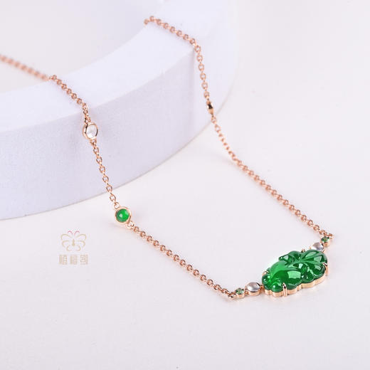 【鱼悦】翡翠鱼项链-XL12410069 商品图2