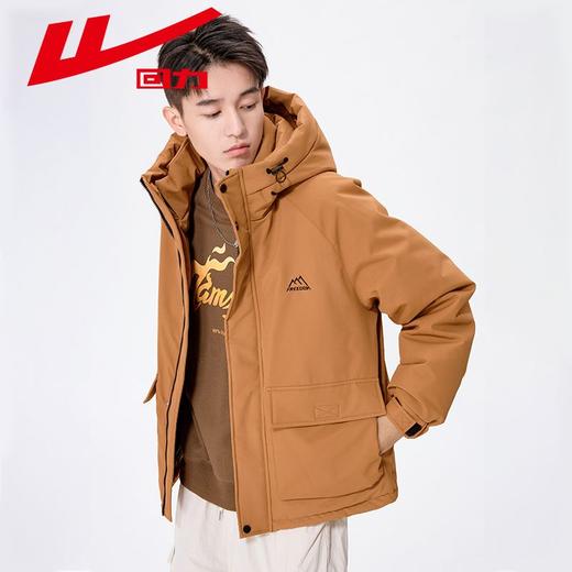 回力工装羽绒服男士2023新款冬季白鸭绒保暖防风加厚爆款冲锋外套 商品图8