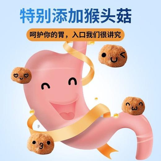 美国进口爱司盟胃动力罗伊氏乳杆菌猴头茹复合1500mg*60片 商品图3