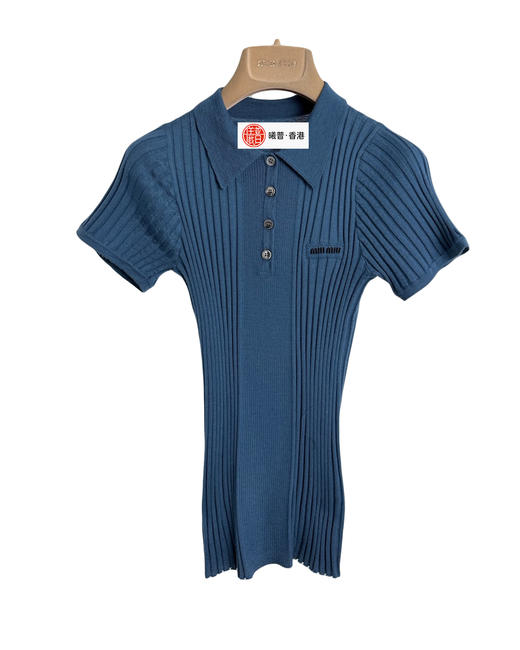 女款短袖Polo针织衫la017 商品图0