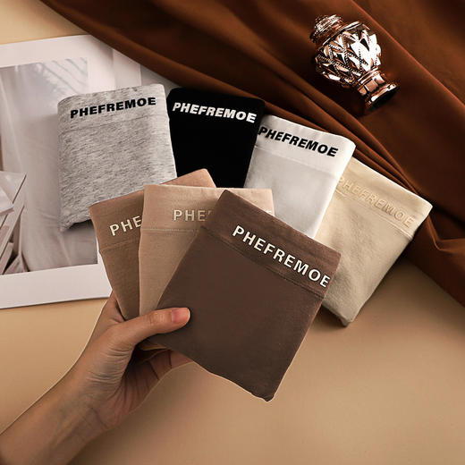 BANHE板禾美拉德纯棉中腰内裤 商品图6