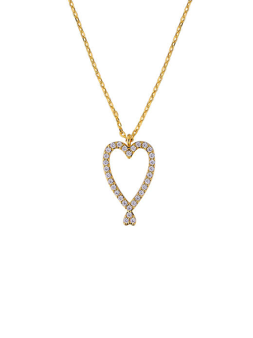 订购8周到｜MYA-BAY-TWIN HEARTS-爱心 金色 吊坠 项链［比利时设计师］ 商品图0