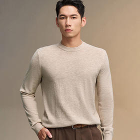 红览 男士轻商务纯羊毛长袖针织衫HNZAW3J026A