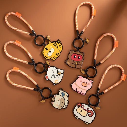 大美术馆 Q版生肖钥匙扣 金属挂饰配饰 卡通主题 官方正版-分销 商品图4