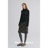 MAISON CECILE 秋冬羊毛混纺复古格纹显瘦高腰微一字/A字毛呢半裙 商品缩略图3