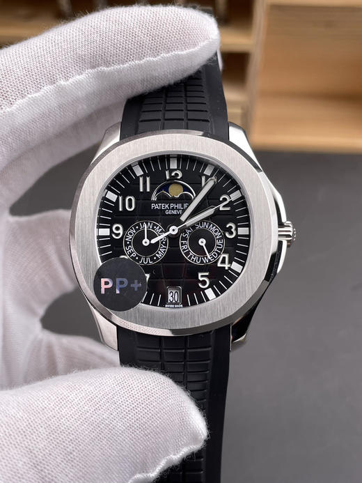 PPF factory ，高版本2026新款➕百达翡丽Aquanaut系列推出首款新增便捷实用的复杂功能腕表 5261-001 笑脸雷王➕男女适配，腕表⌚️尺寸39.9mm，正品原版开模，做工精良❕❕ 商品图11