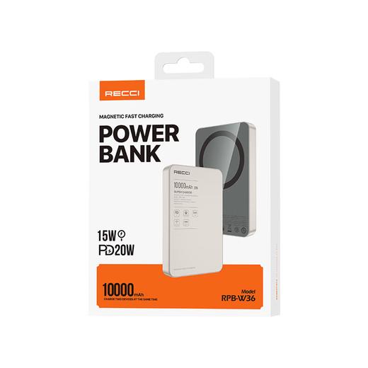 MAXCO--锐思系列 铠甲磁吸快充移动电源10000mAh RPB-W36 商品图2