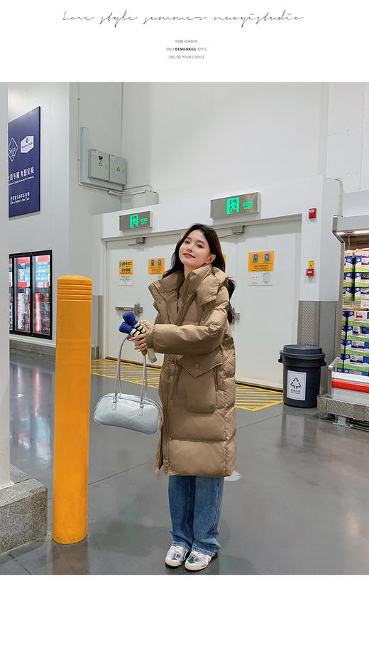 好羽绒闭眼冲！【卉遇长款手套口袋羽绒服HY-52】顶级牛货❗700+的高品质，被问无数遍的羽绒服❗  商品图6