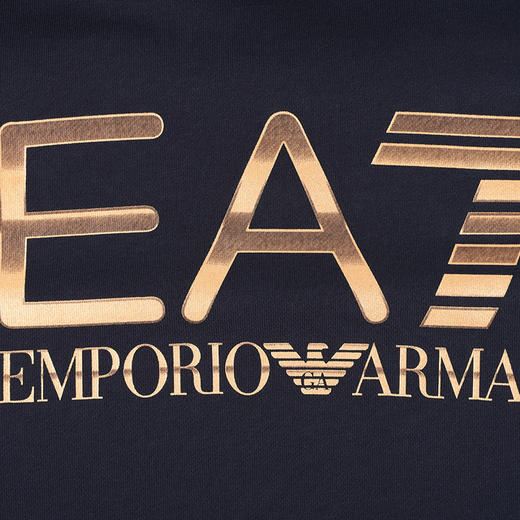 【超惠秒】Armani EA7 男士运动休闲全棉连帽卫衣外套 12455 商品图2