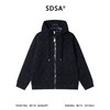 SDSA男士秋冬新款痞帅男装时尚撞色提花拉链连帽卫衣外套百搭宽松 商品缩略图0