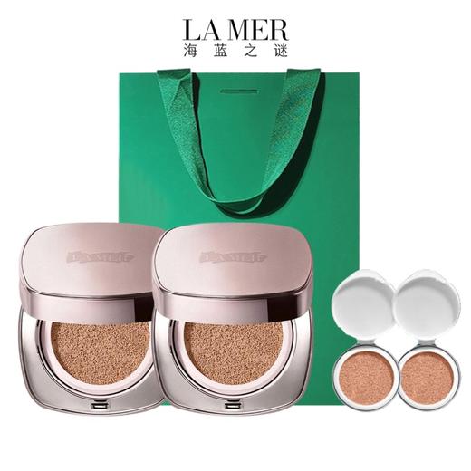 【配礼袋 买一送一】LAMER/海蓝之谜鎏金气垫正装12g（送同款替换芯12g*2）内地仓发货 商品图1