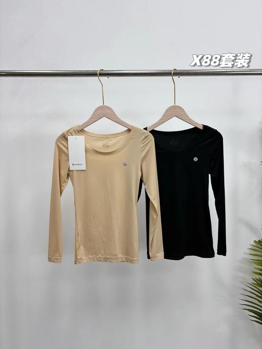 D120830新款轻便无痕蓄热玻尿酸保暖内衣套装女 商品图2