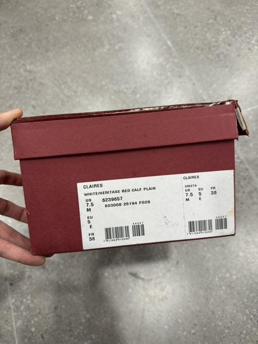 正品 BALLY巴利 时尚运动 低帮跑步鞋 女款 白红 全新破盒 尺码38码0899 商品图7