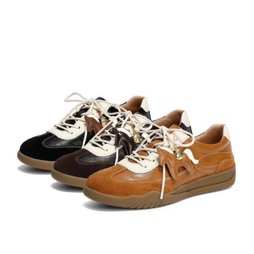 【云粉节】BF楼森达马上有钱厚底德训鞋2026春季新款复古超火阿甘休闲鞋4NRD5吊牌价859活动价499 商品图0