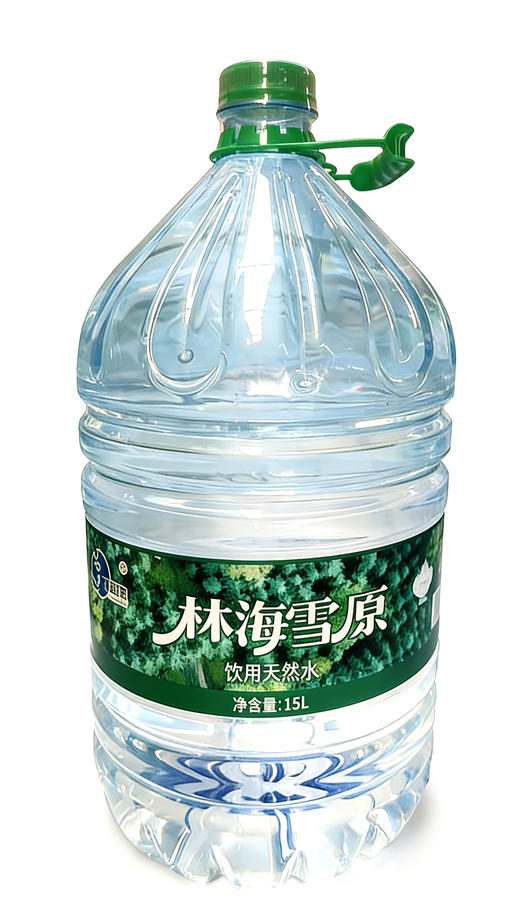 【上楼】新品优惠15L/桶【泉阳泉出品】林海雪原一次性包装饮用水 商品图0