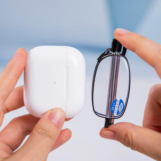 骊佳 可折叠可伸缩天线老花眼镜 防蓝光辐射护目镜 折叠小巧 随身便携 2118款 商品图8