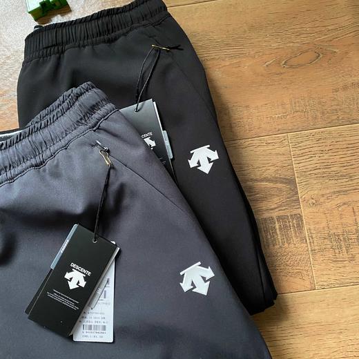 迪桑特防泼水综训训练运动男士梭织加绒加厚运动软壳长裤 商品图3