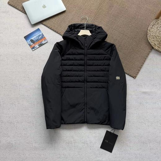 D120828冬日通勤户外轻暖新选择同款拼接轻薄羽绒服外套 商品图7