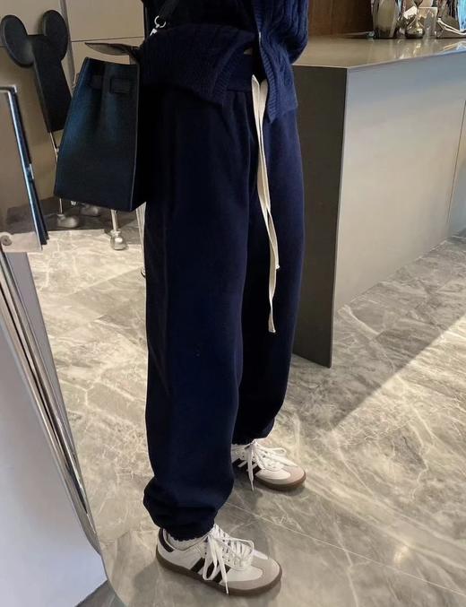 经典战马刺绣加绒卫裤 商品图5