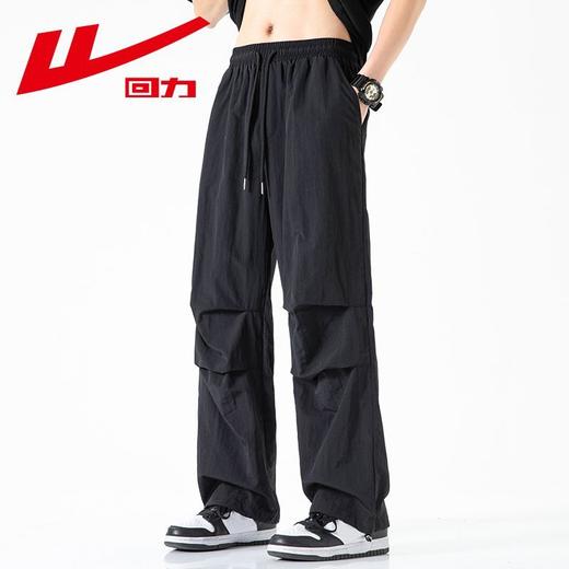 回力美式工装裤男款春秋新款裤子机能风伞兵裤防泼水登山冲锋裤潮 商品图5