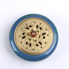 大漆铜炉双色 SP0332（红色/绿色随机发）