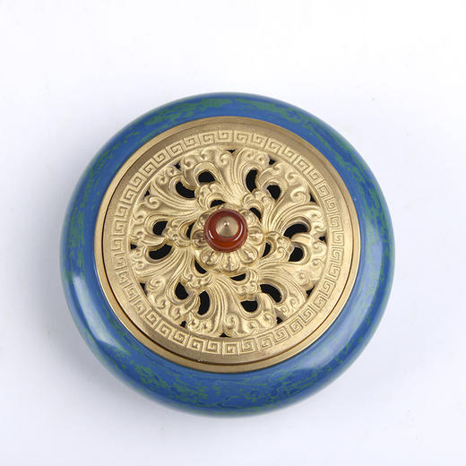 大漆铜炉双色 SP0332（红色/绿色随机发） 商品图0